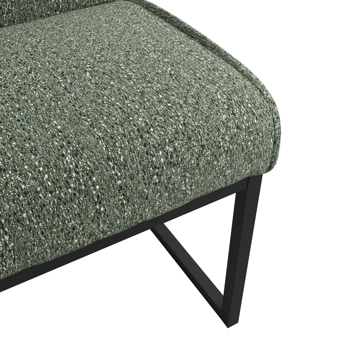 Cleaver Desert Sage and Black Dining Chair (Set of 2)