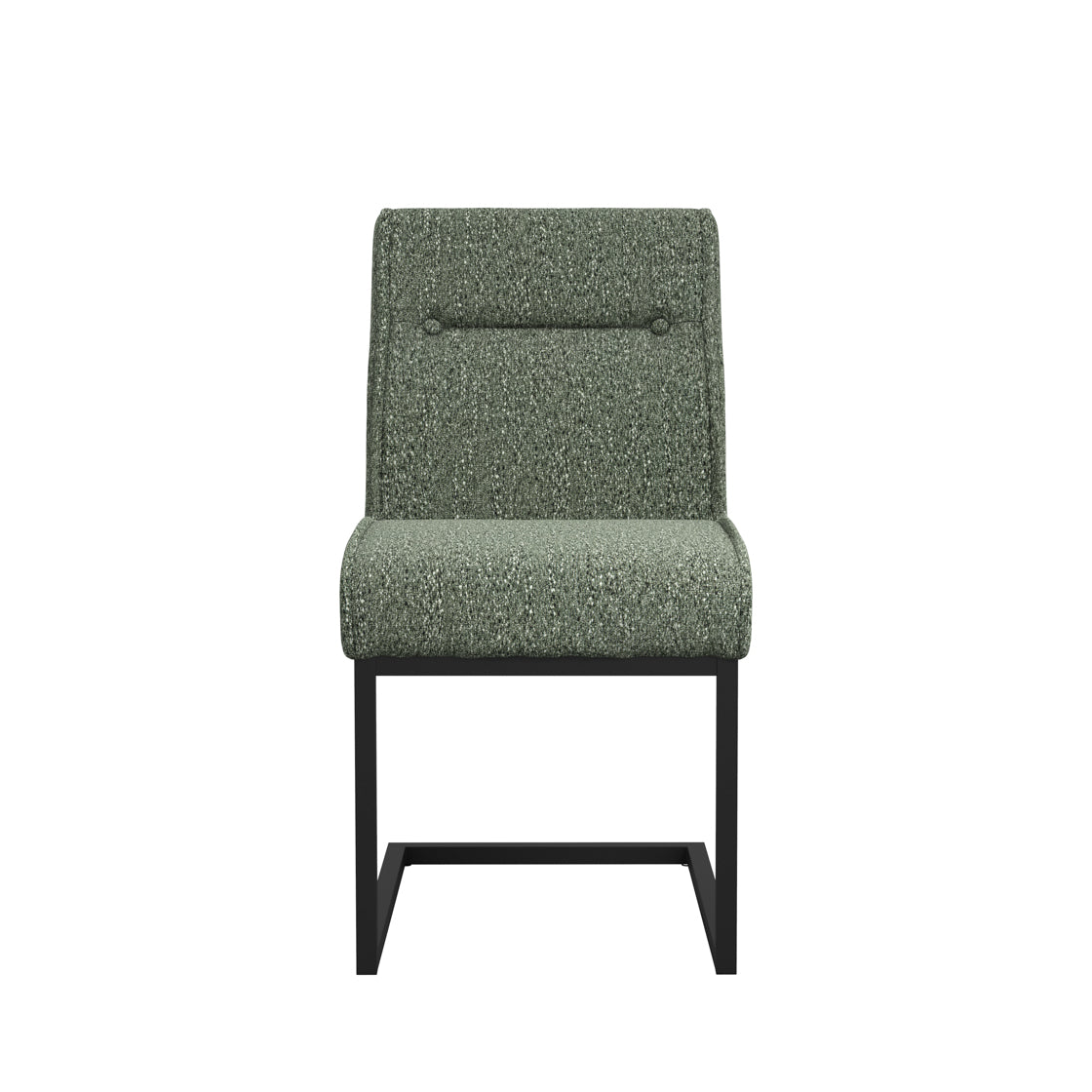 Cleaver Desert Sage and Black Dining Chair (Set of 2)