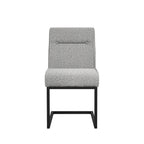 Cleaver Smoked Pearl and Black Dining Chairs (Set Of 2)