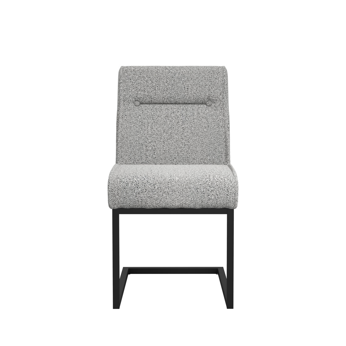 Cleaver Smoked Pearl and Black Dining Chairs (Set Of 2)