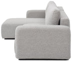Mars Natural soft Boucle Cloud Corner Sofa Bed