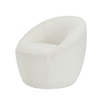 Cocoon White Shearling Chair