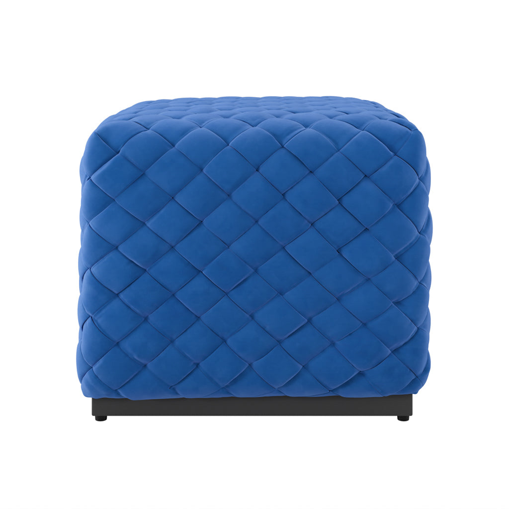 Colline Small Cobalt Pouffe