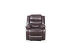 Conrad Manual Recliner Sofa Brown Armchair