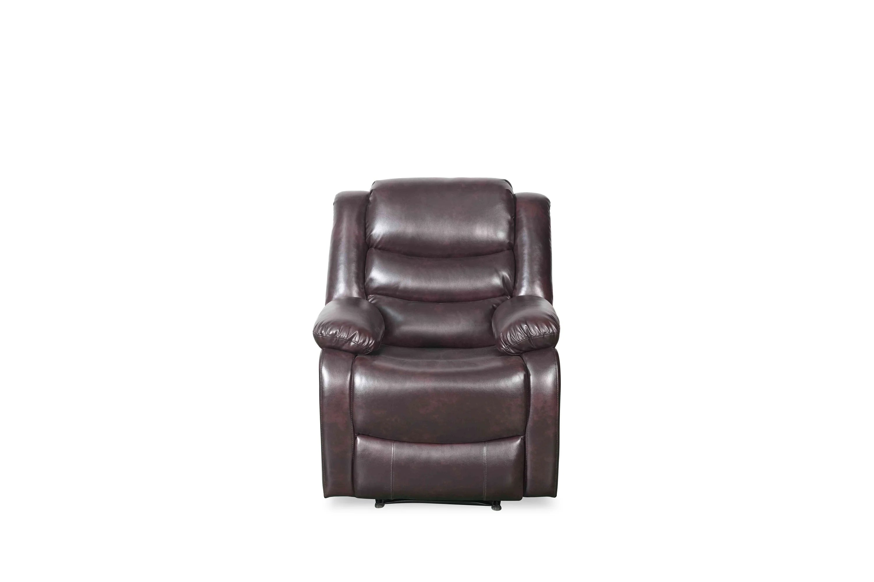 Conrad Manual Recliner Sofa Brown Armchair