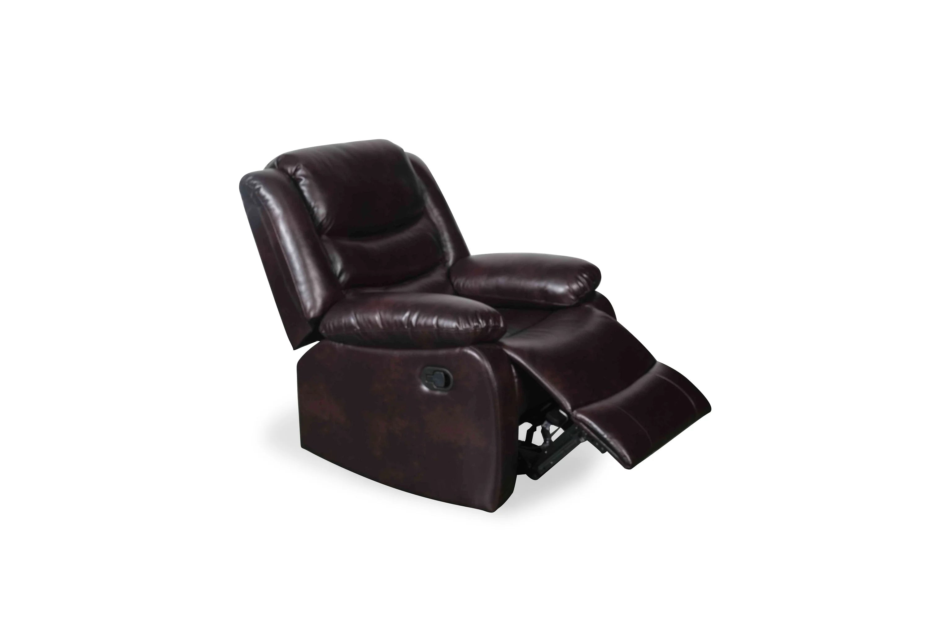 Conrad Manual Recliner Sofa Brown Armchair