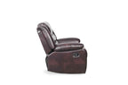 Conrad Manual Recliner Sofa Brown Armchair