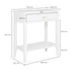 Harper Console White