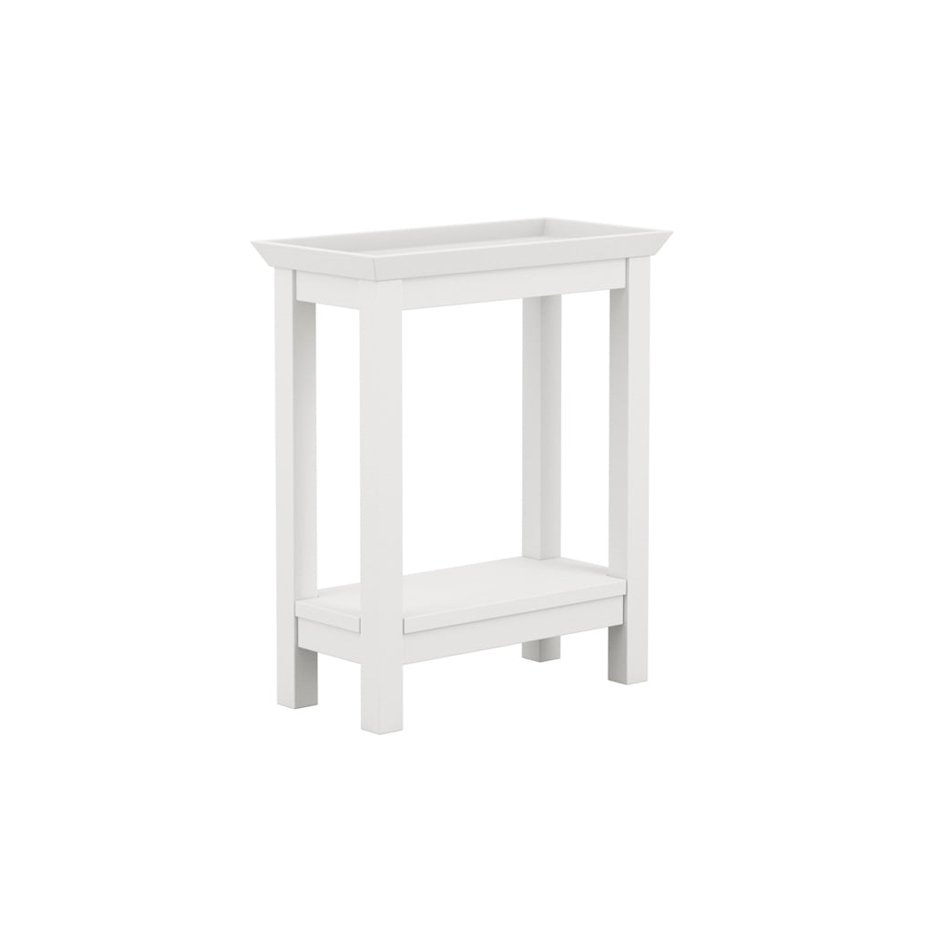 COTE WHITE SIDE TABLE