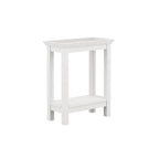 COTE WHITE SIDE TABLE