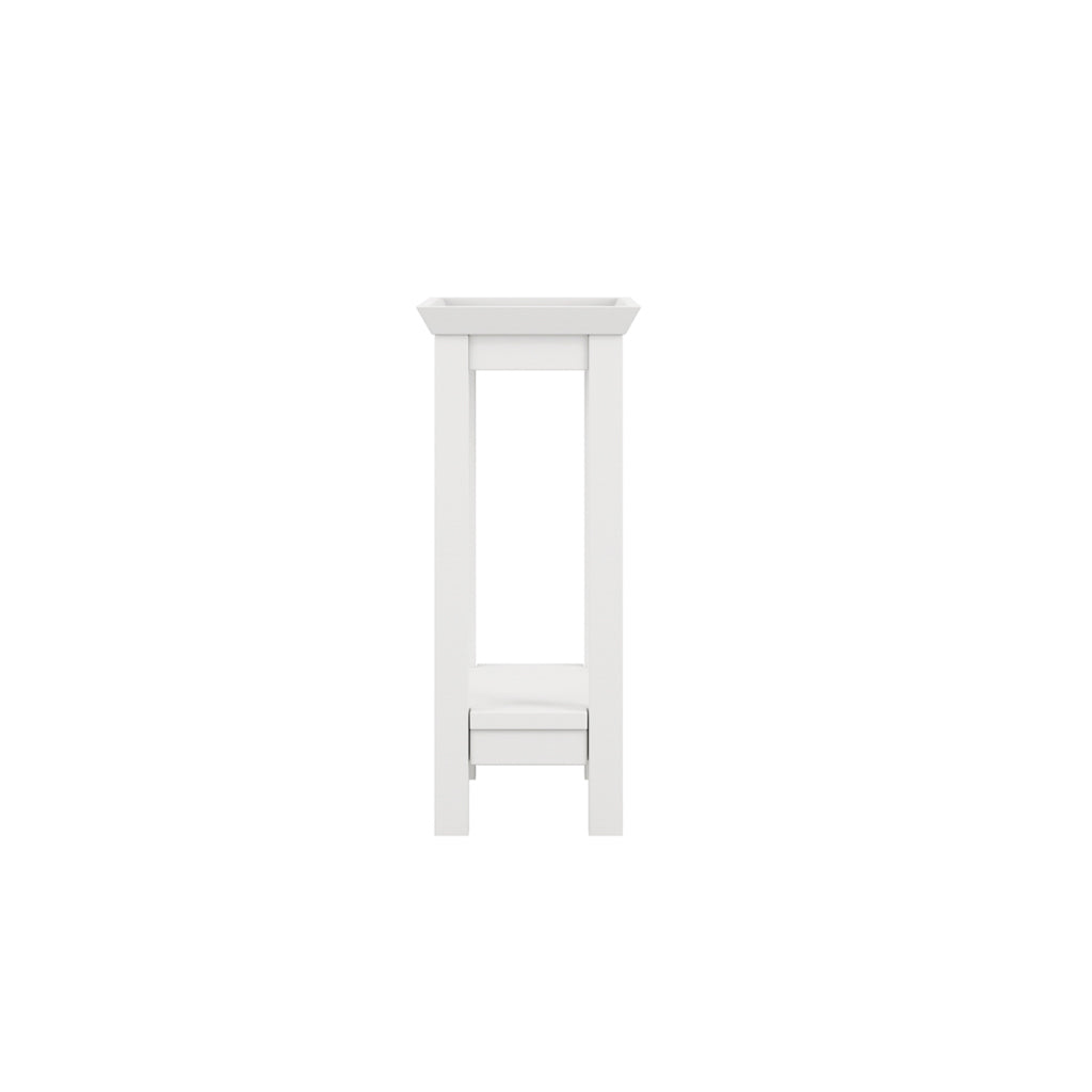 COTE WHITE SIDE TABLE
