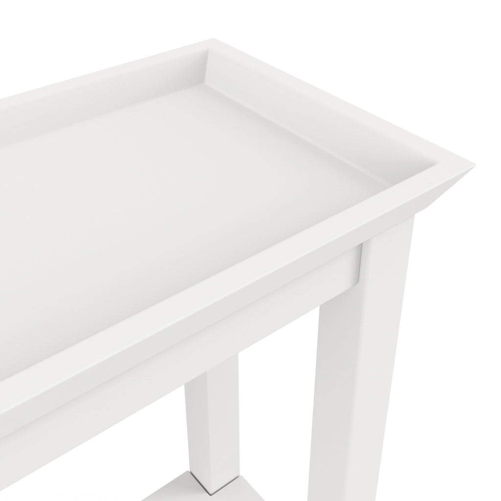 COTE WHITE SIDE TABLE