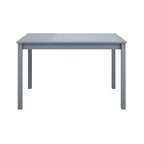 CRAWFORD ANTHRACITE GREY 4 SEATER DINING TABLE