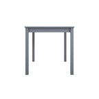 CRAWFORD ANTHRACITE GREY 4 SEATER DINING TABLE