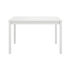 CRAWFORD WHITE 4 SEATER DINING TABLE