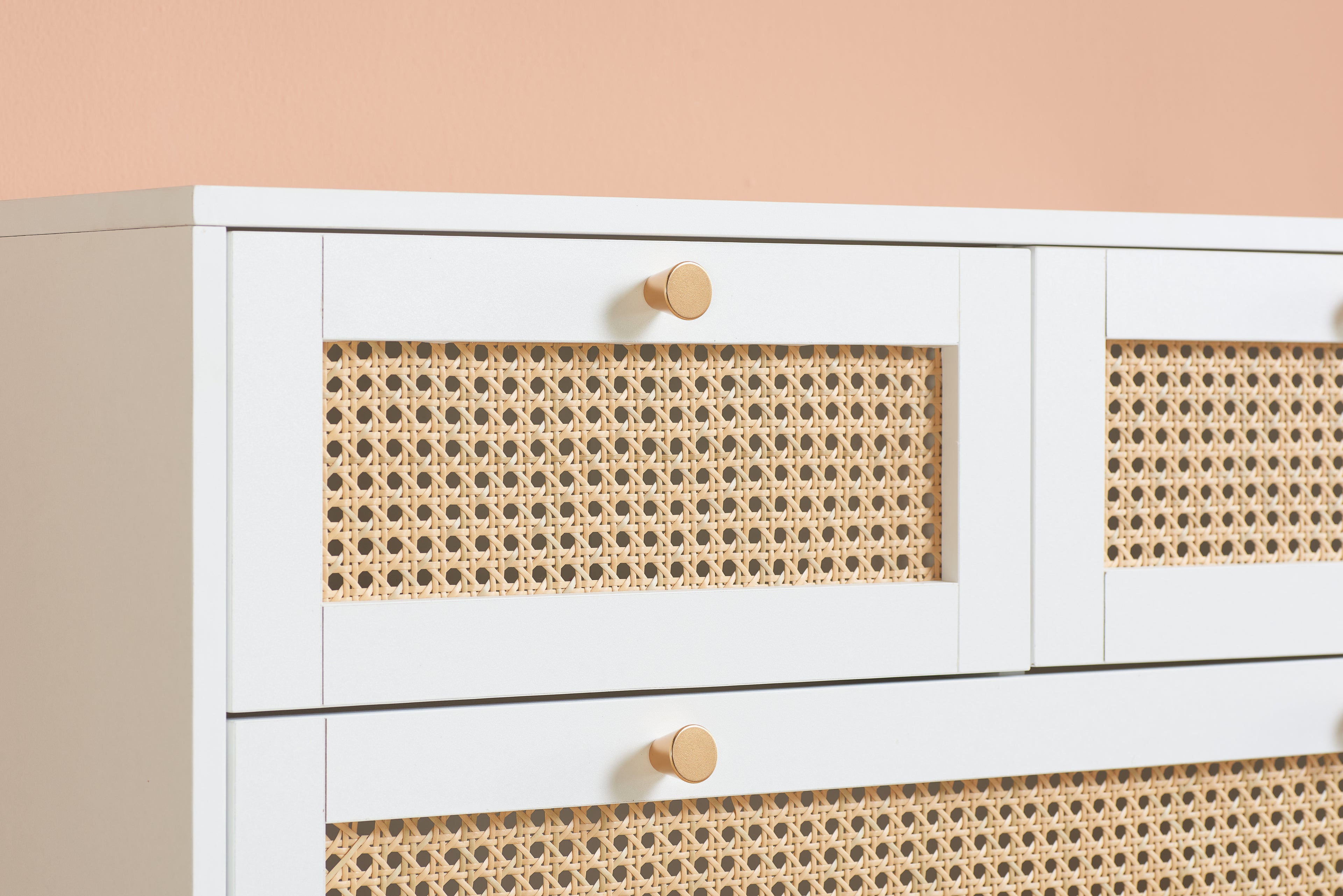 Croxley 7 Drawer Rattan Chest