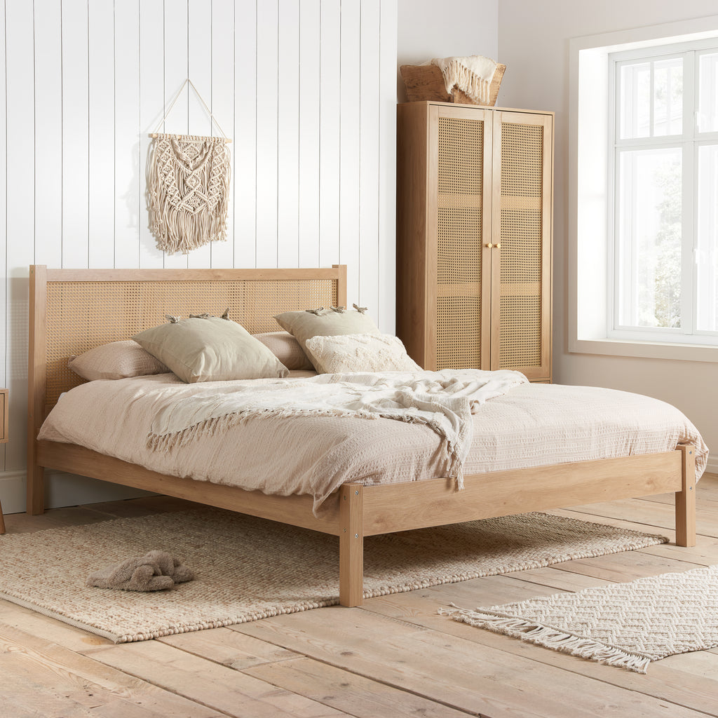 Croxley Double Rattan Bed