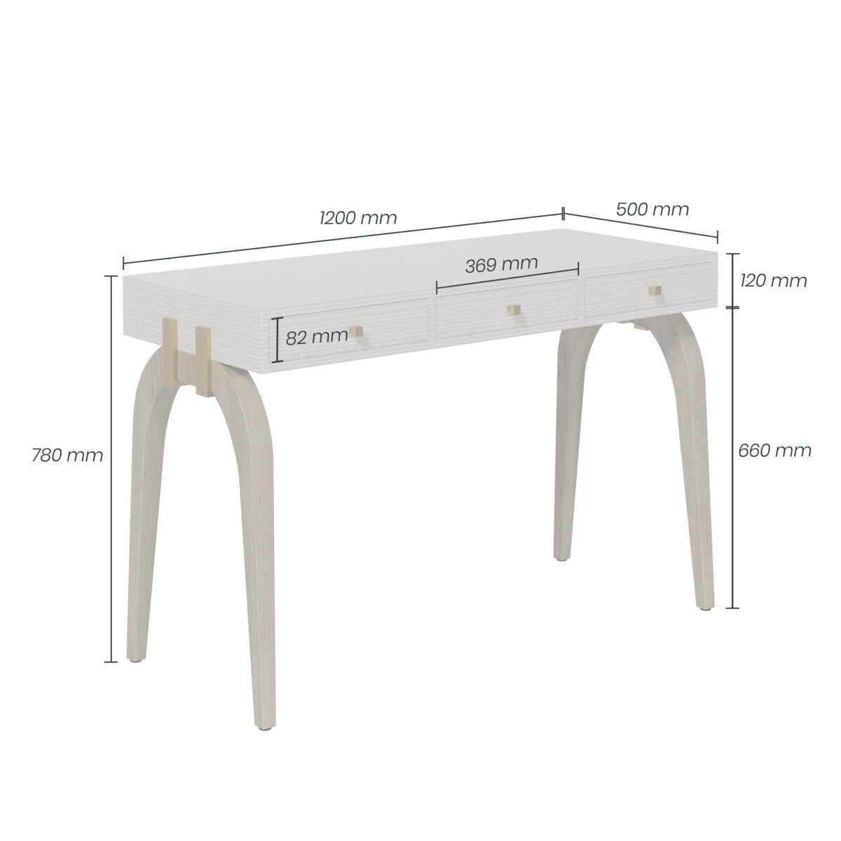 Beck Crocodile Style Desk