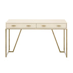 Raphia Desk Ivory Shagreen