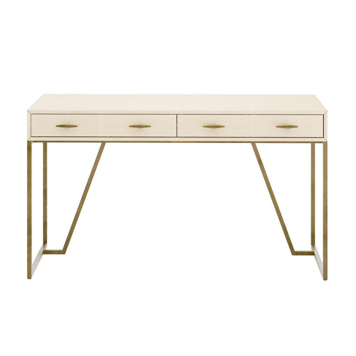 Raphia Desk Ivory Shagreen
