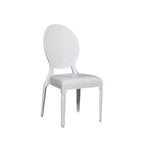 White Louis Chair