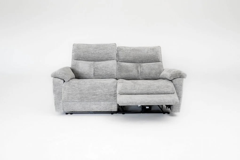 Klint Grez Lay-Z-Boy Style Fabric Power Recliner 3 Seater Sofa