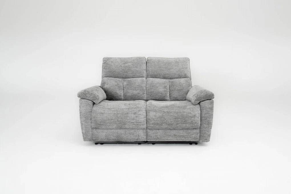 Klint Grez Lay-Z-Boy Style Fabric Power Recliner 2 Seater Sofa