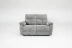 Klint Grez Lay-Z-Boy Style Fabric Power Recliner 2 Seater Sofa