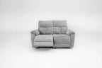 Klint Grez Lay-Z-Boy Style Fabric Power Recliner 2 Seater Sofa