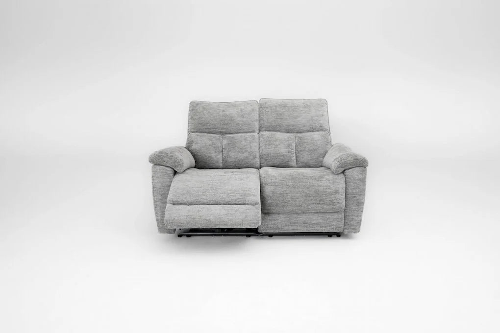Klint Grez Lay-Z-Boy Style Fabric Power Recliner 2 Seater Sofa