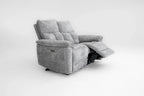 Klint Grez Lay-Z-Boy Style Fabric Power Recliner 2 Seater Sofa