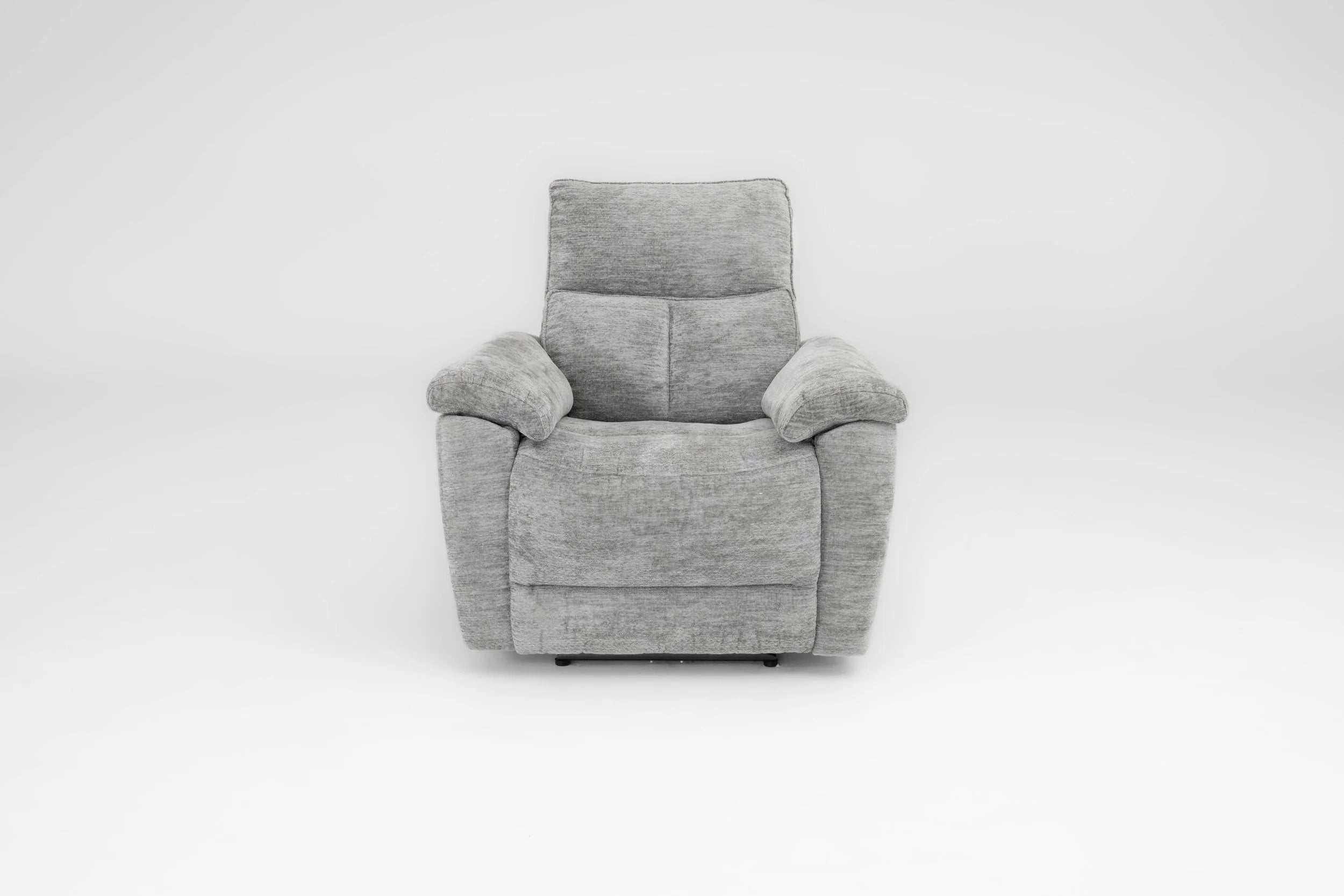 Klint Grez Lay-Z-Boy Style Fabric Power Recliner Armchair