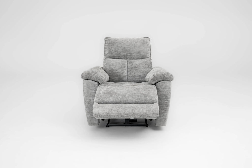 Klint Grez Lay-Z-Boy Style Fabric Power Recliner Armchair