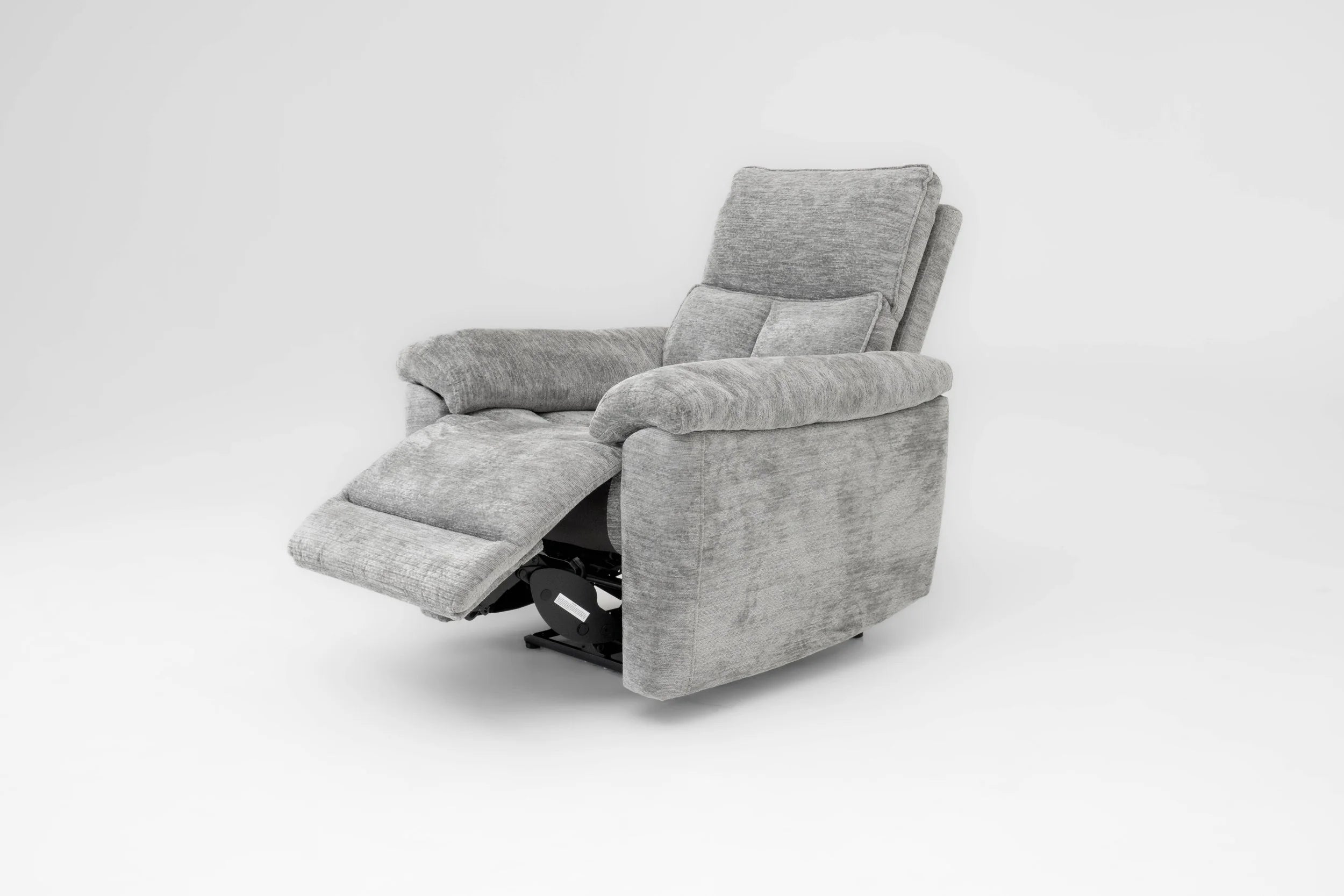 Klint Grez Lay-Z-Boy Style Fabric Power Recliner Armchair