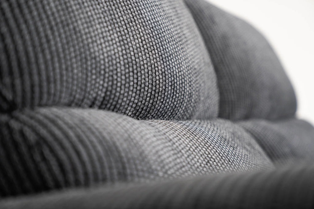 Cairo Black Lay-Z-Boy Style Fabric Power Recliner 3 Seater Sofa