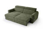 Dakota Electric Sofabed Green 3 Seater