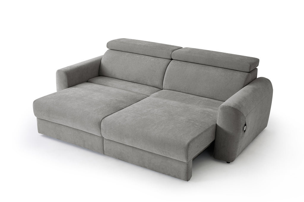 Dakota Electric Sofabed Grey 3 Seater