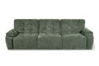 Dallas Electric Sofabed Green 3 Seater