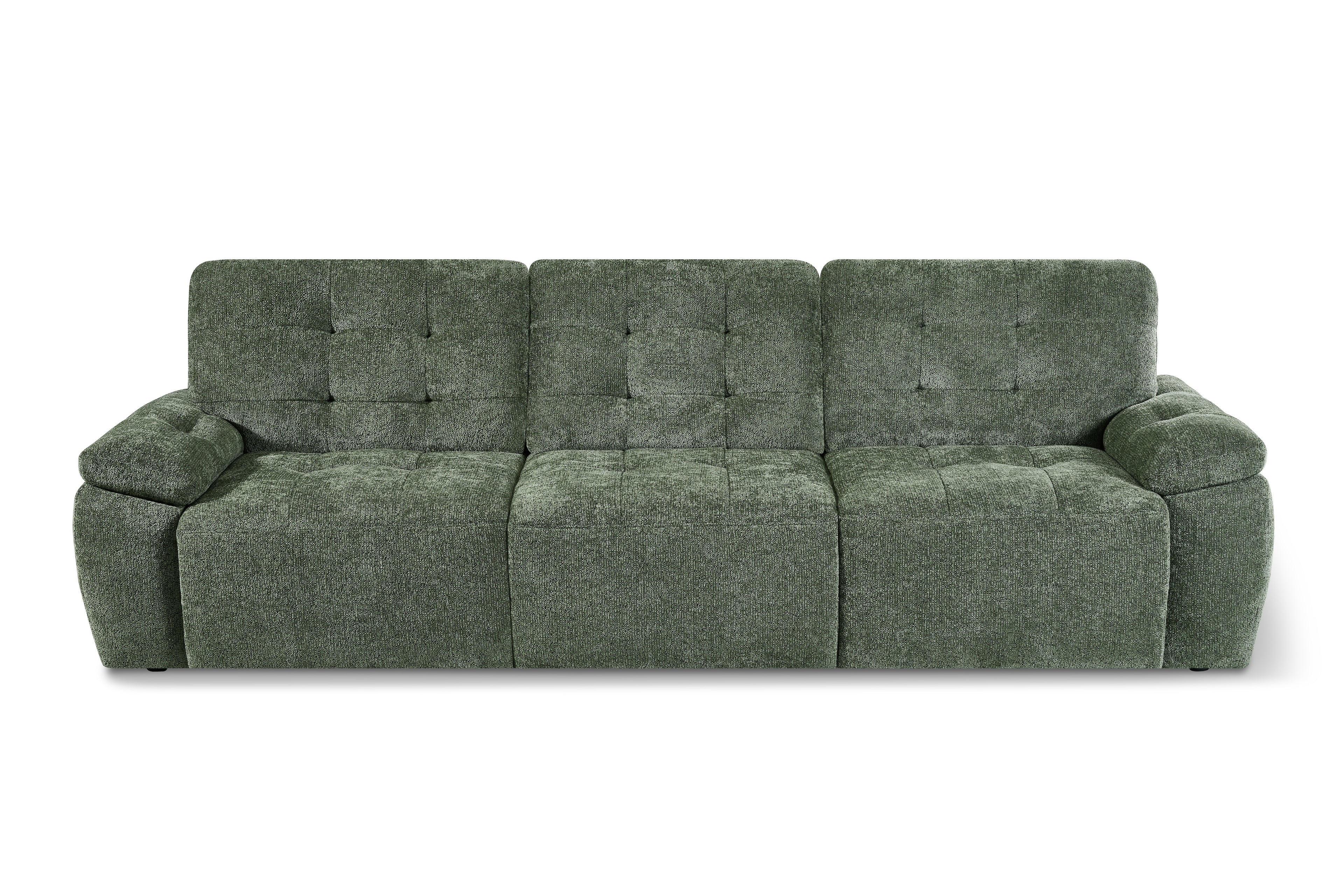 Dallas Electric Sofabed Green 3 Seater