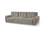 Dallas Electric Sofabed Mushroom 3 Seater