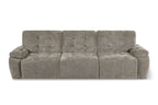 Dallas Electric Sofabed Mushroom 3 Seater