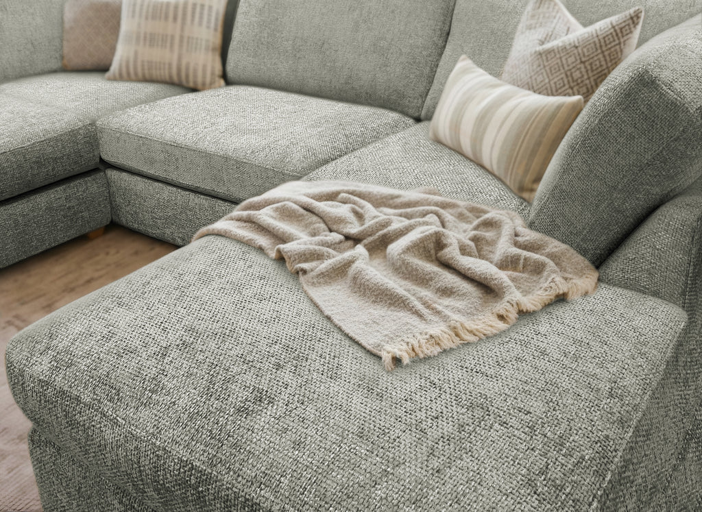 Model 49 - U shaped Sofa Enzo Pewter