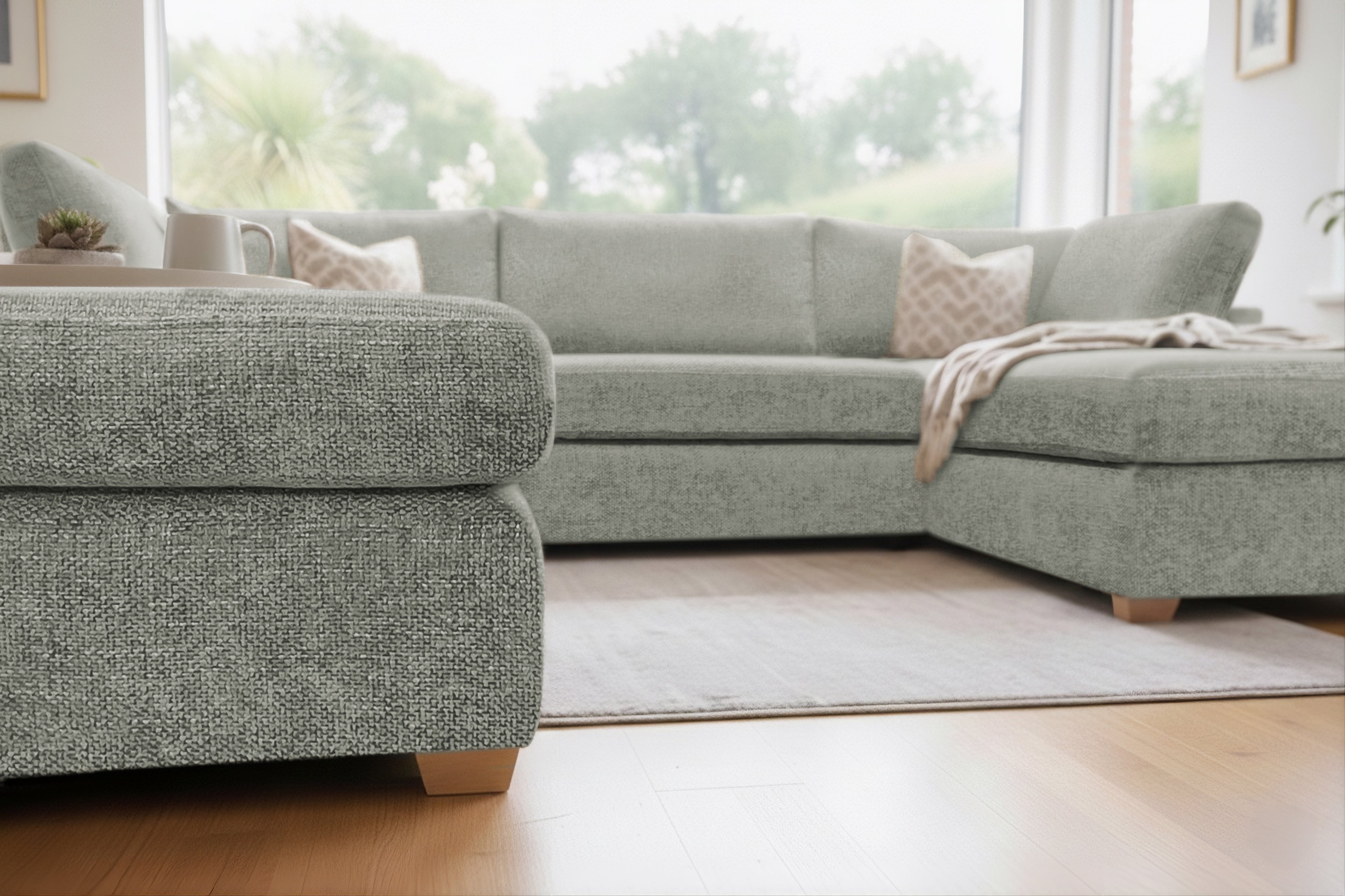 Model 49 - U shaped Sofa Enzo Pewter