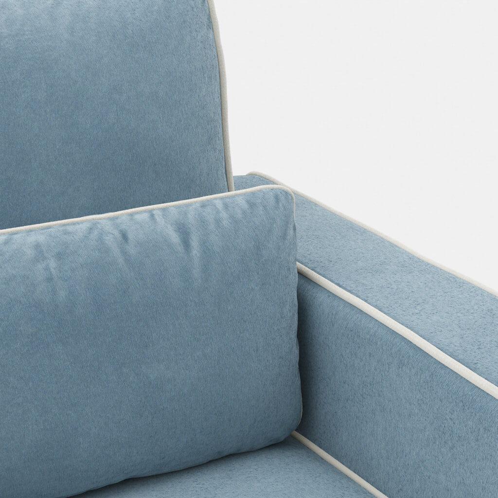 Diego Ice Blue Chair