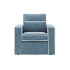 Diego Ice Blue Chair