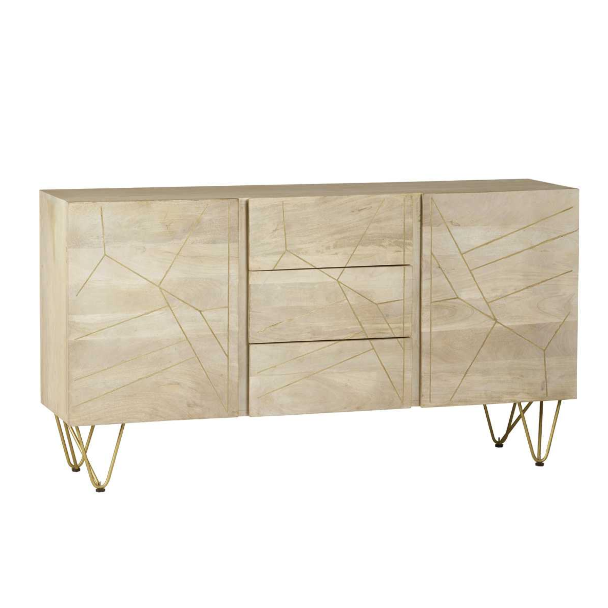Rook Extra Large Sideboard 3 Drawers and 2 Doors