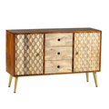 Ziggy Solid Mango Wood Large Sideboard