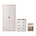 Alton 3 Piece Bedroom Set 3+2 Drawer