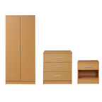 Rio Costa 3 Piece Bedroom Set 3 Drawer