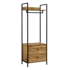 Zahra Open Wardrobe with 2 Drawers
